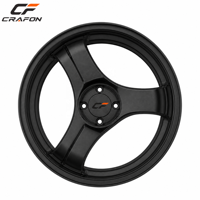 Jantes forgées CF 18 19 pouces 5x114.3 PCD 60.1 CB pour voitures particulières, compatibles avec Chaser JZX100, jantes classiques à rayons