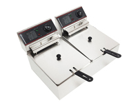 Friteuse électrique professionnelle ZL-82A pour poulet frit, idéale pour les restaurants