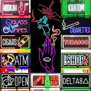 Lounge <strong>Sign</strong> with Commercial <strong>Neon</strong> <strong>Sign</strong> and Acrylic LED <strong>Sign</strong> for <strong>Cocktail</strong> Lounge Wall Branding and Store Decoration Use - Product Image 6
