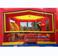 Château gonflable commercial pour enfants, jeux pour nourrissons, Peppa Pig, château gonflable avec toboggan, combo gonflable pour enfants
