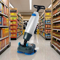 Nettoyeur de sols commercial portatif CleanHorse K3 pour restaurants, centres commerciaux, supermarchés, machine de nettoyage à séchage rapide
