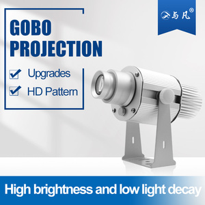 Đèn Chiếu Logo GOBO 60W, Đèn Chiếu Cho Cửa Hàng, Nhà Hàng, Sự Kiện Giáng Sinh, Biển Hiệu Quảng Cáo Sử Dụng Trong Nhà, Màu Bạc - Product Image 2