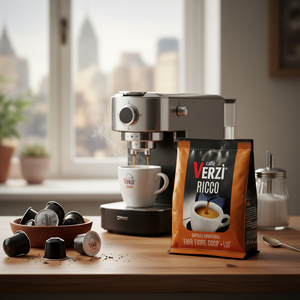 100 Caffè Verz Aroma Ricco Capsule di Caffè Compatibili per Fior Fiore Coop 0,13g/Capsula - Product Image 3