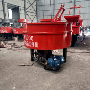 Grande capacità di 750 tipo 0,75 m ³ bocca piatta argilla calcestruzzo Pan Mixer sabbia cemento macchina di miscelazione - Product Image 4