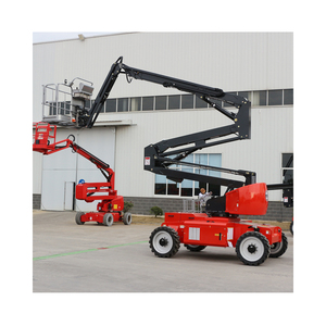บูมลิฟท์ไฮดรอลิกขับเคลื่อนที่ด้วยไฟฟ้า16ม.-47ม. ปั๊มเครื่องยนต์มอเตอร์ที่เชื่อถือได้รถบ้านฟาร์มทำงานทางอากาศ - Product Image 3
