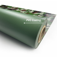 Rouleau de tissu enduit de PVC camouflage étanche pour gonflables, housses imperméables et équipement de plein air