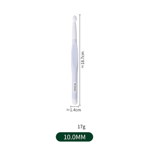 Crochet en plastique crochets 8 10 12 <span class=keywords><strong>15</strong></span> 20mm aiguilles à <span class=keywords><strong>tricoter</strong></span> couleur aléatoire maison tissage fil artisanat bricolage ménage outils à <span class=keywords><strong>tricoter</strong></span> - Product Image 4