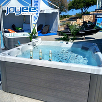 JOYEE Prix d'usine, meilleure qualité, spas extérieurs Balboa en acrylique importé pour 5 personnes, bains à remous électriques pour Jacuzzi