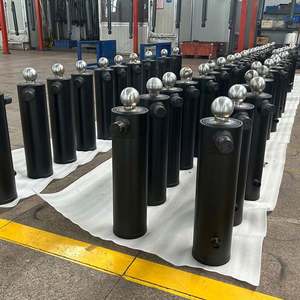 निर्माताओं की कीमत डंप ट्रक 20 50 100 टन प्रेस पिस्टन सिंगल डबल अभिनय लघु लिफ्ट हाइड्रोलिक सिलेंडर - Product Image 1