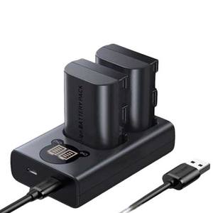 แบตเตอรี่กล้อง UGREEN LP-E6NH 2320mAh แบบชาร์จได้ สำหรับกล้อง Canon EOS R5/R6/R7/5D4/6D2/90D/80D พร้อมพอร์ตชาร์จ Type-C - Product Image 1