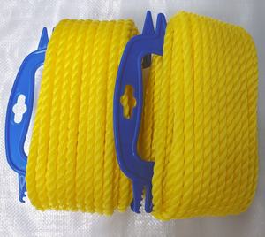 PP cord High Quality Twisted Polyethylene Rope Yellow And White Floating Poly <strong>Pro</strong> Cord Multipurpose Line - Product Image 4