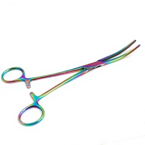 ชุดเครื่องมือผ่าตัดสแตนเลสสตีลแบบโค้ง 8 นิ้ว ยี่ห้อ Silver Pean Hemostat Forceps ระดับ Class II สำหรับศัลยกรรมกระดูกและทันตกรรม - Product Image 1