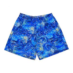 Custom Design Lightweight Breathable Quick Dry Elastic Waist Casual <b>Pattern</b> Screen Printing Logo High Quality Mesh <b>Shorts</b> for - Product Image 2