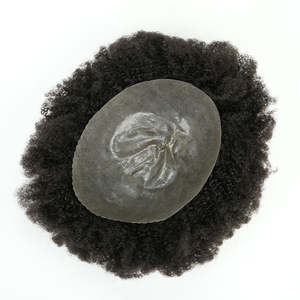 Prothèse capillaire pour homme à base de soie, cheveux Remy, texture naturelle, ajustement confortable, facile à porter, légère, look élégant, qualité supérieure - Product Image 5