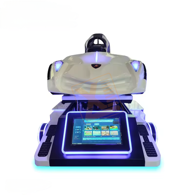 F1 Race Steering Wheel VR Simulator VR Car Racing Simulator at Shopping Mall