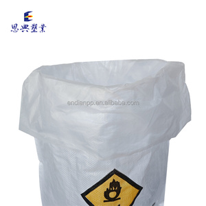 Riciclabile 25kg 50kg sacchetto di imballaggio della farina bianco pp tessuto sacco con rivestimento in Pe per il frumento fertilizzante mangimi prodotti chimici imballaggio - Product Image 3