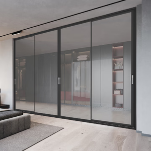 <span class=keywords><strong>Puerta</strong></span> Corredera Automática Moderna <span class=keywords><strong>de</strong></span> Aluminio con Marco Delgado - <span class=keywords><strong>Puerta</strong></span> <span class=keywords><strong>de</strong></span> <span class=keywords><strong>Vidrio</strong></span> Inteligente Personalizable <span class=keywords><strong>para</strong></span> Uso Doméstico, Comercial y Exterior - Product Image 1