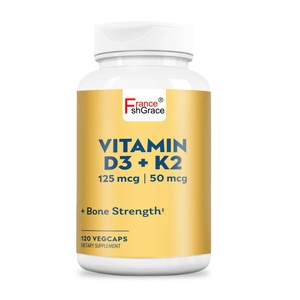 Vitamina D3 K2 Premium, 120 Cápsulas Vegetales, Suplemento para la Salud Ósea en Adultos y Absorción Óptima para Mujeres y Hombres - Product Image 4