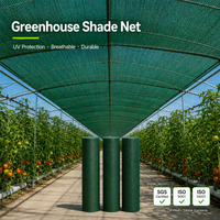 100% Virgin HDPE Raschel schaduwnet voor landbouwkassen en plantenbescherming tegen de zon