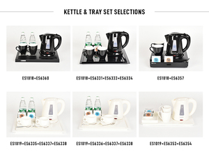 EASTON Compact 0.8 Liter Black Electric <strong>Kettle</strong> 1200W Small Capacity Hotel Tea <strong>Kettle</strong> with Water Level Window and Euro <strong>Plug</strong> - Product Image 6