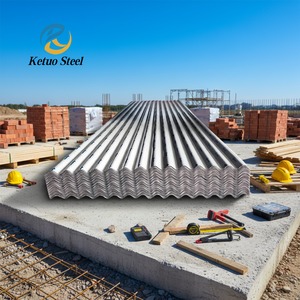 Precio Razonable, Lámina de Acero Galvanizado por Inmersión en Caliente de 1 mm, 3 mm, 5 mm, 6 mm, Chapas de Acero Corrugado Galvanizado - Product Image 1