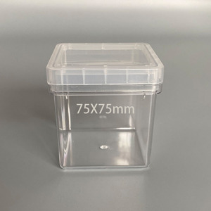 Caja de Cultivo de Tejidos de Material PP de 75x75 mm, Caja de Implantes de 77x77x77 mm, Alta Calidad para Uso en Laboratorio - Product Image 1