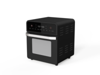 JEWIN 15L Horno freidora de aire digital de alta calidad Horno de acero inoxidable de 1700W con ventana visible