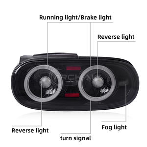 Luz Trasera LED Arcaica de Colores, 1.ª Generación, para Mazda MX5 Miata NA 1989-1998, Lámpara Trasera RGB con Animación de Inicio - Product Image 2