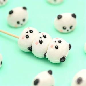 Piruleta de Malvavisco con Forma de Panda al por Mayor, Precio de Fábrica, Personalización OEM, Alta Calidad, Halal, Algodón de Azúcar de Dibujos Animados a Granel - Product Image 3
