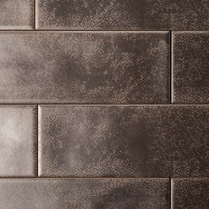 Piastrella Damasco 7,5 X 30 Cm Spessore 9,5 Mm Finitura Metallica Bordi Irregolari - Product Image 4