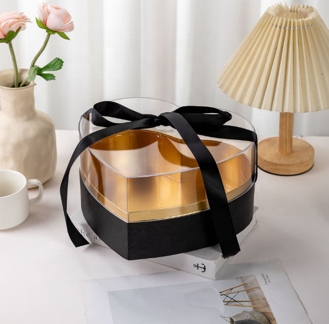 BENECREAT 30 Pack Scatola di Cartone Pieghevole Bianca con Finestra in PVC Trasparente, 12.5x8.5x1.5cm Contenitore Regalo per Gioielli, Torta, Cioccolato e Biscotti