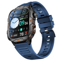 Reloj inteligente QX15 de moda clásica con pantalla IPS BT Call & Voice Assistant Body Temperature & Fitness Tracker Smartwatch