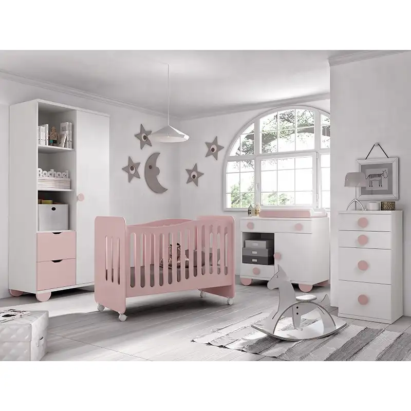 Crib Set Furniture Tempat Tidur Bayi 20CCB001, Tempat Tidur Anak Balita Tempat Tidur Bayi Crib