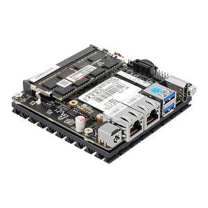 Ucuz cep Mini PC 6W Ultra X86 Pentium N3700 n4 4 çekirdekli Mini endüstriyel bilgisayar fansız güvenlik duvarı PC GPIO çift LAN 2xUSB3.0 - Product Image 4
