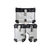Pour R1200/1250 GS, porte-bagages latéral droit en alliage d'aluminium avec une capacité de 38L