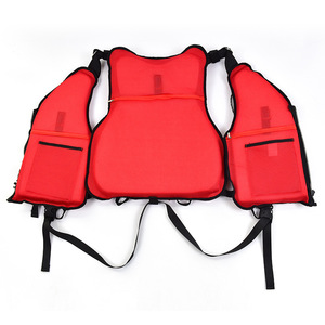 Chaleco Salvavidas Yasian Blue Sky Rescue para Adultos, 150N de Flotabilidad, Reflectante Rojo, Tela Oxford, Ropa de Trabajo de Rescate de Emergencia - Product Image 2