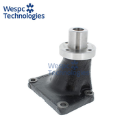 Boîtier de ventilateur WESPC 4113H073 pour moteurs diesel Perkins 1004-4 1004-40 1006-6 1006-60, lame composite en acier, remplacement OEM
