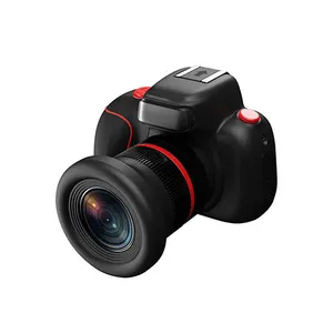 厂家批发专业儿童数码相机迷你单反2.4英寸4K IPS便携式摄像机自动对焦20X摄影师