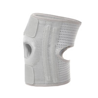 Genouillère d'équitation quatre saisons sport avec logo personnalisé Double compression ménisque ressort Support souple en néoprène Matériau de protection