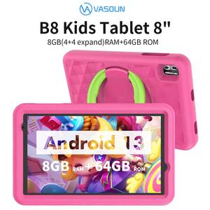 Tableta PRITOM B8 Lovely Kid de 8 Pulgadas con Pantalla de Protección Ocular, RAM de 4 GB, <span class=keywords><strong>ROM</strong></span> de 64 GB, Tableta Android con WIFI para Educación - Product Image 2