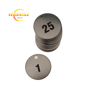 Tùy chỉnh khắc nhôm máy tên nơi với mã QR cho thiết bị công nghiệp nhận dạng - Product Image 5