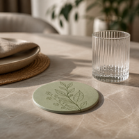 Sous-verre en papier absorbant personnalisé, logo personnalisé, forme et impression couleur intégrale. Utilisé dans les bars, cafés, hôtels, restaurants, etc.