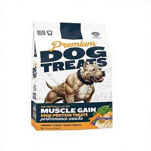 OEM/ODM Snack per Cani ad Alto Contenuto Proteico Senza Cereali con Ingredienti Vegetali e Frutta Certificati ISO9001 - Product Image 1