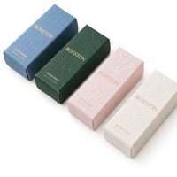 Boîte en carton écologique personnalisée avec logo imprimé recto-verso, petite boîte, emballage de parfum, boîtes pour cosmétiques