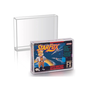 Boîtes de protection pour jeux Nintendo SNES N64 ATARI <span class=keywords><strong>JAGUAR</strong></span>, design mural en verre avec structure robuste - Product Image 1