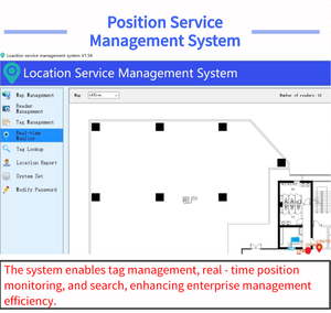 Электронный метка-трассировщик активного действия 2,4 ГГц с дальностью действия 100 м и 60 миллионами импульсов для отслеживания активов и управления персоналом - Product Image 4