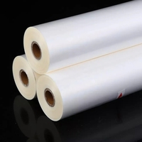 Rouleau de film plastique laminé adhésif stratifié film transparent film de colle thermofusible pour stratifié