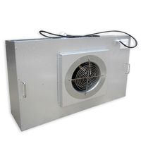 Laminar Flow Hood Bersertifikasi CE H14 2x4ft H13 HEPA Filtrasi 0.3 Mikron Aliran Udara Besar Hemat Energi 30% untuk Penggunaan Industri