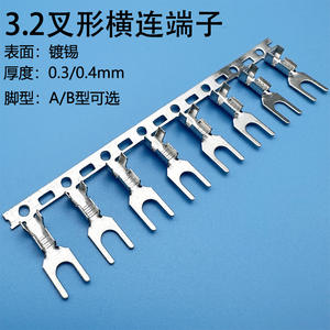 Bloque de terminales tipo horquilla de latón, 33 posiciones, terminales 1P para electrónica e ingeniería eléctrica - Product Image 3