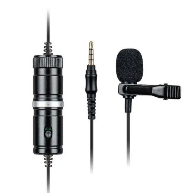 Akurasi Pro Audio PM-116 Produk Podcast Mic Omni-directional Kondensor Rekaman Mikrofon untuk Smartphone, DSLR Camcorder